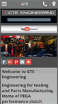 Mobile Screenshot of gte-engineering.com
